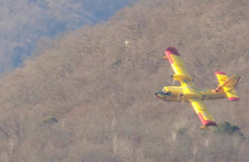 Canadair in val Vigezzo