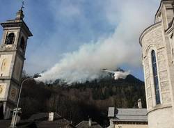 Fuoco a Re, in val Vigezzo