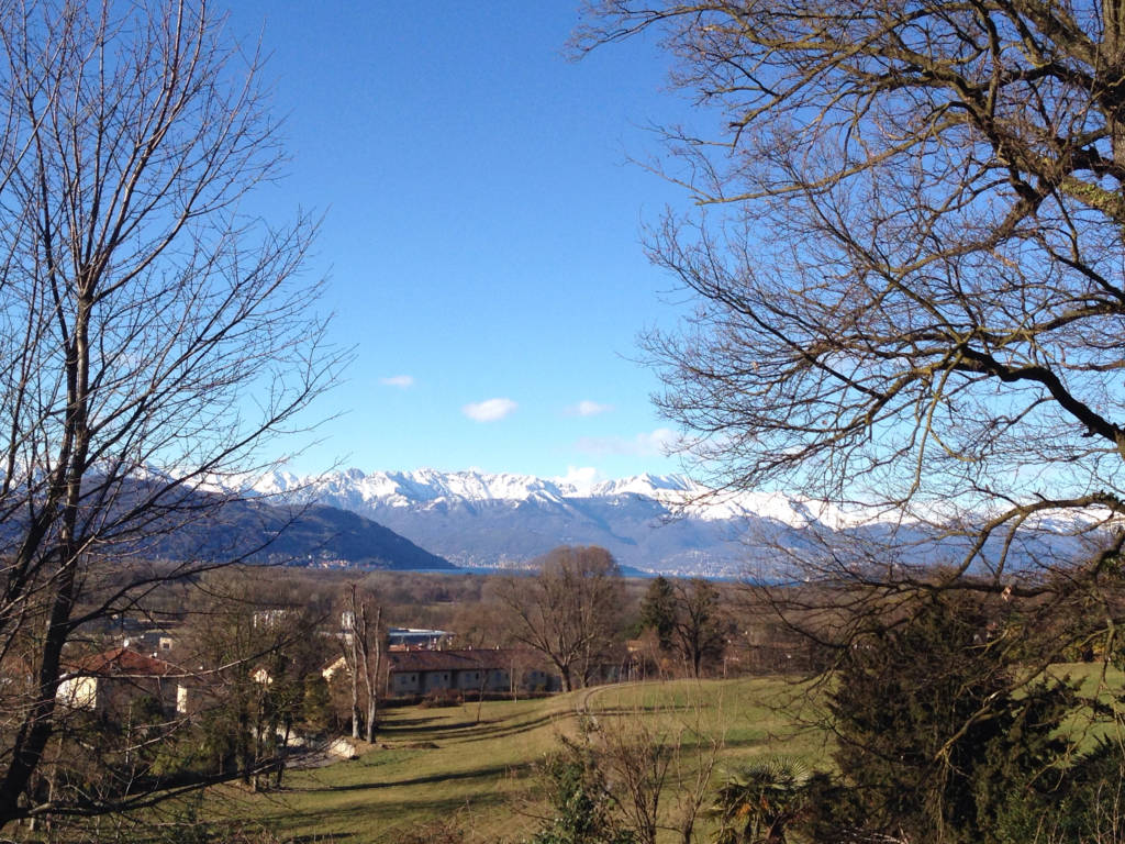 Il panorama da Taino