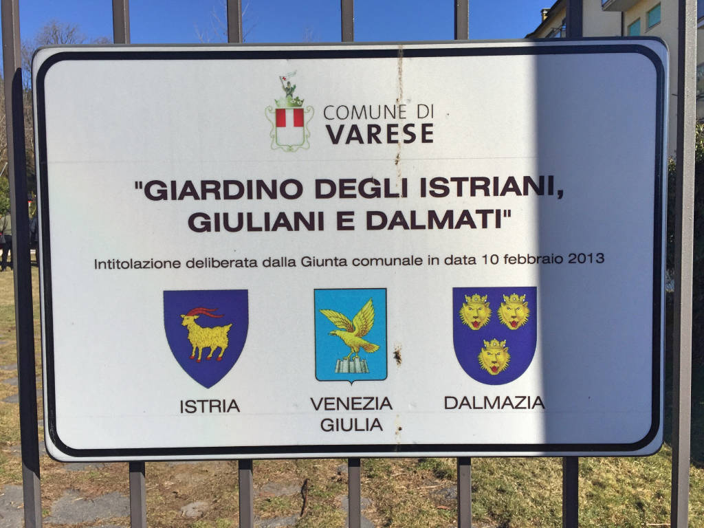 La cerimonia del giorno del Ricordo a Varese