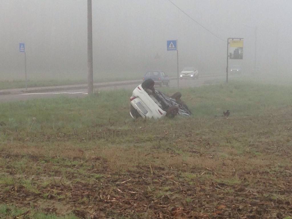 Auto ribaltata capolago