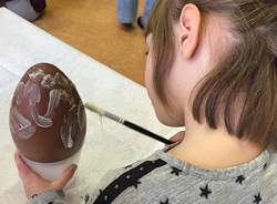 Bimbi mastri cioccolatai alla scuola materna Dalla Chiesa