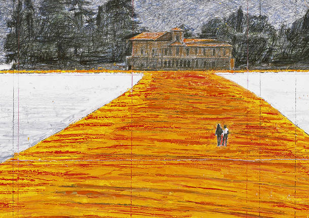 Christo: The floating piers - foto di Wolfgang Volz