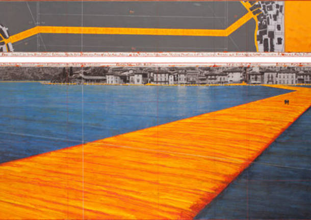 Christo: The floating piers - foto di Wolfgang Volz