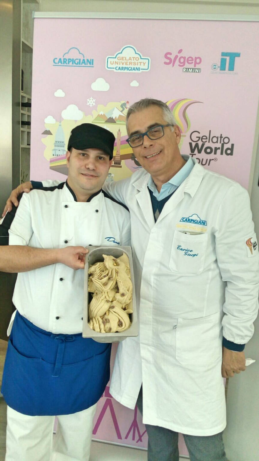 Gelato World tour, i "magnifici 22" in gara