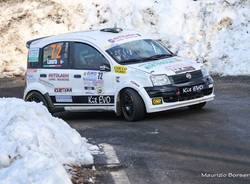 Il Rally dei Laghi sul Cuvignone innevato