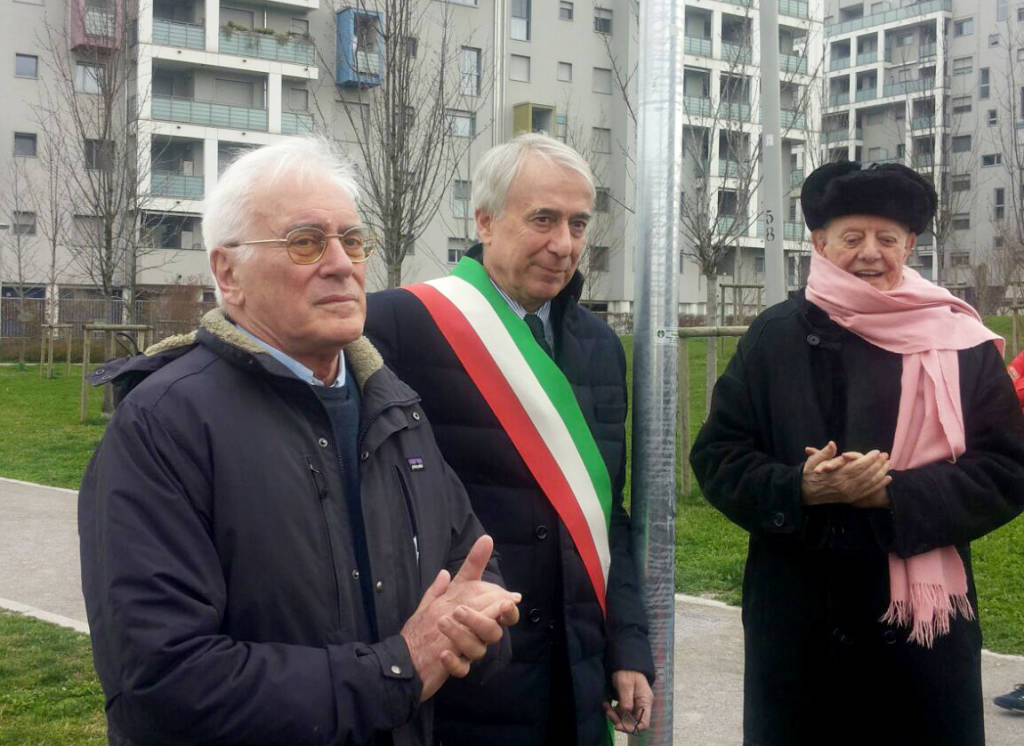 Inaugurato il giardino Franca Rame - foto di Dina Rebeschi