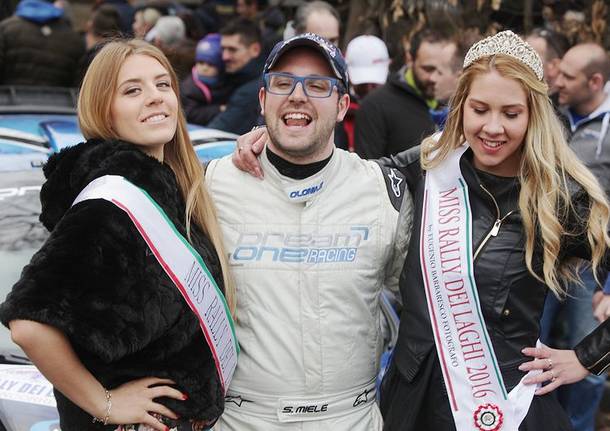 La premiazione del Rally dei Laghi