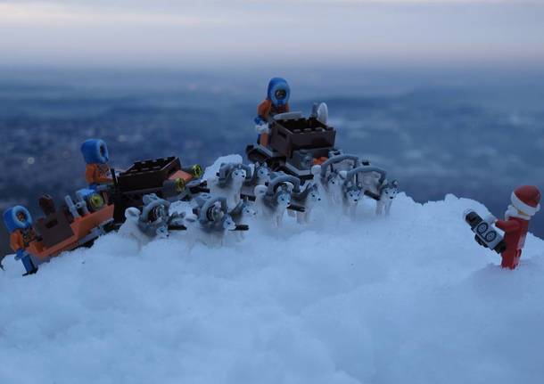 Esploratori Lego al Campo dei Fiori