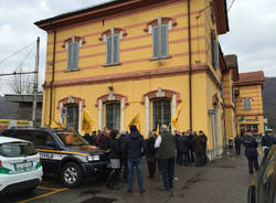 Porto Ceresio - manifestazione ferrovia