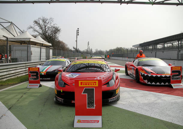 Il Ferrari Challenge sul circuito di Monza