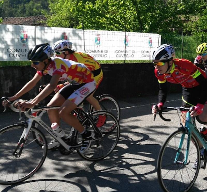 Trofeto ciclistico Da Moreno 24 aprile 2016