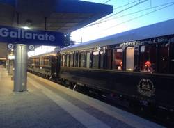 L\'Orient Express in stazione a Gallarate