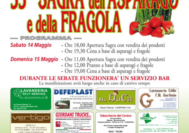 33° Sagra dell\'Asparago e della Fragola