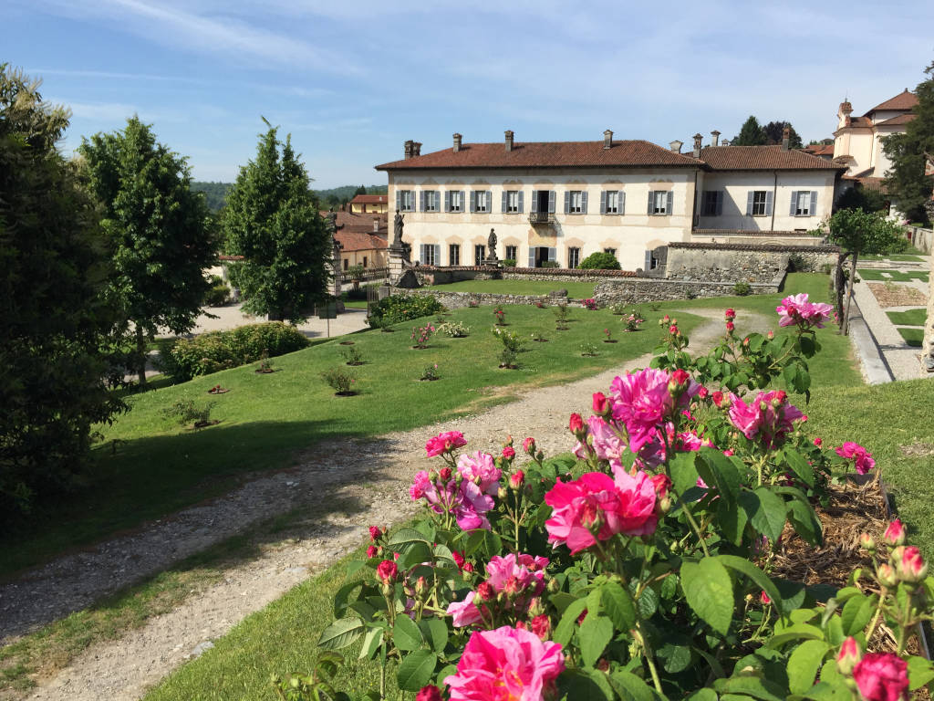 Il roseto di Villa Della Porta Bozzolo