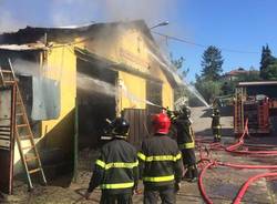 Incendio alla Fattoria Canale