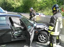 Incidente al raccordo A8 - A26