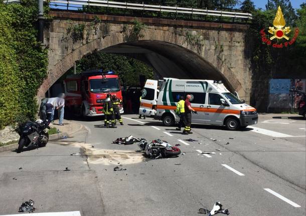 Incidente stradale a Portovaltravaglia