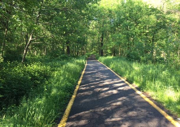 la pista ciclabile cuveglio - rancio valcuvia