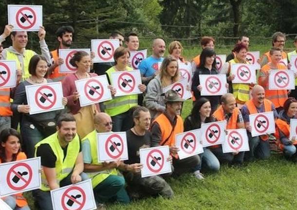 Il flash mob per le strade pulite