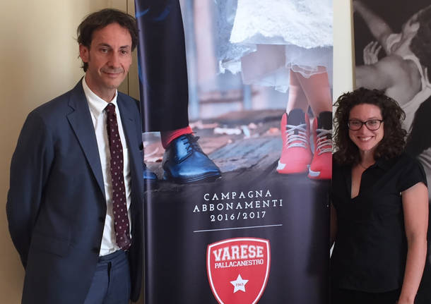 Presentazione campagna abbonamenti pallacanestro varese