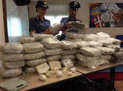 sequestro caocaina marijuana castellanza carabinieri gianluigi fontana