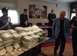 sequestro caocaina marijuana castellanza carabinieri gianluigi fontana