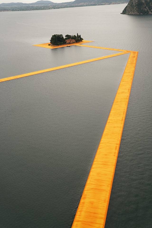 The Floating Piers, tutto pronto per l'inaugurazione