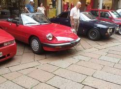 Alfa Romeo storiche in centro a Varese