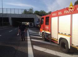 L\'incidente sulla superstrada di Malpensa