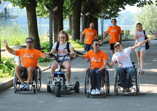 Divertimento ed emozioni nella Summer camp dei ragazzi con la spina bifida