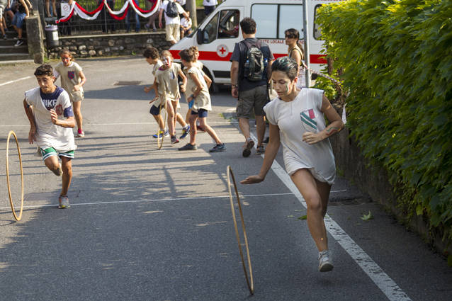 Palio dei Castelli, la corsa dei cerchi