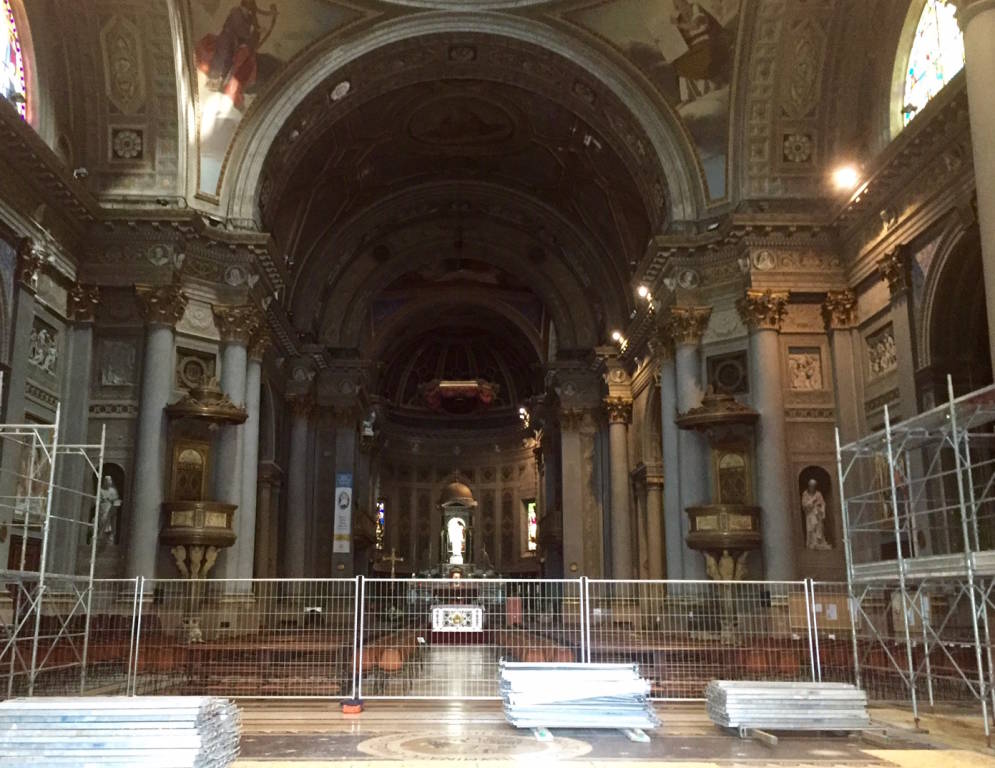 Restauro Basilica Gallarate