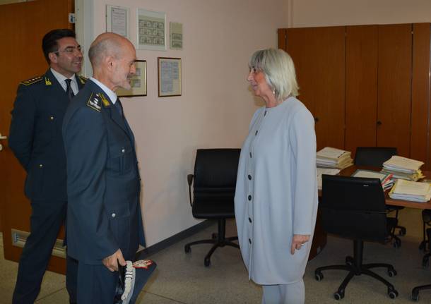 Il Comandante Regionale della Guarda di Finanza Carlo Ricozzi in visita a Varese