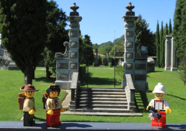 I Lego in gita a Villa Tatti Talacchini