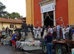 Grande festa a Ispra, sono tornate le campane