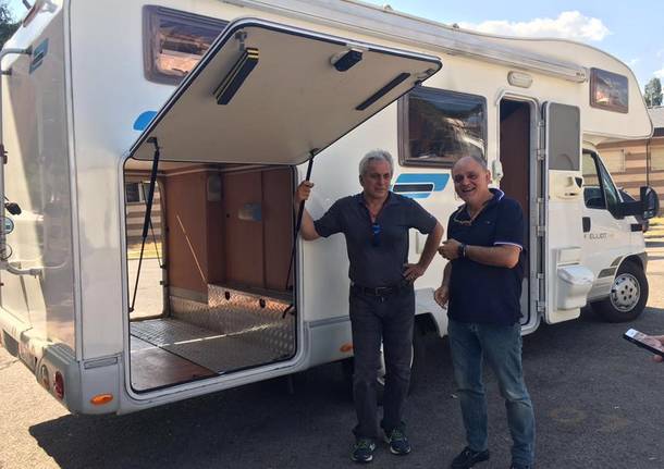 Il camper da Varese ad Amatrice