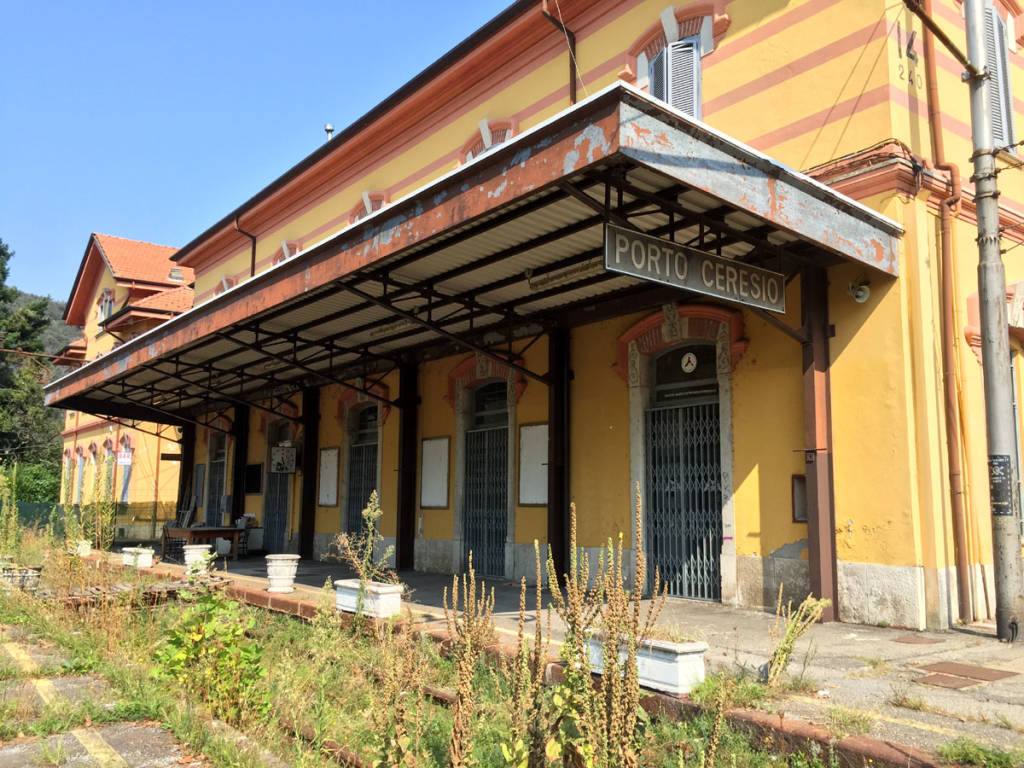 Porto Ceresio - Inizio dei lavori per la riapertura della ferrovia