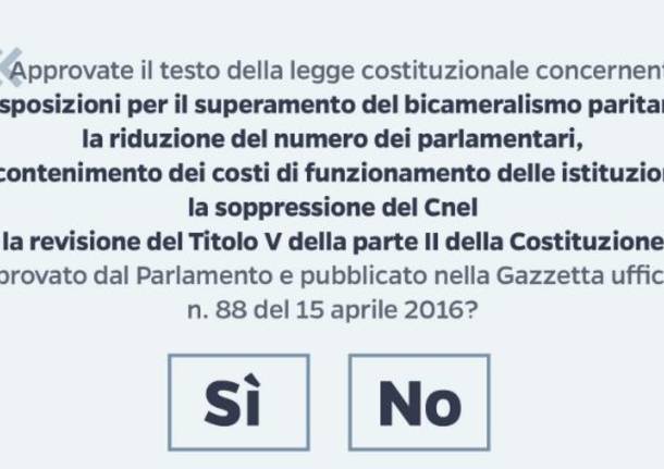 scheda referendum costituzionale 2016