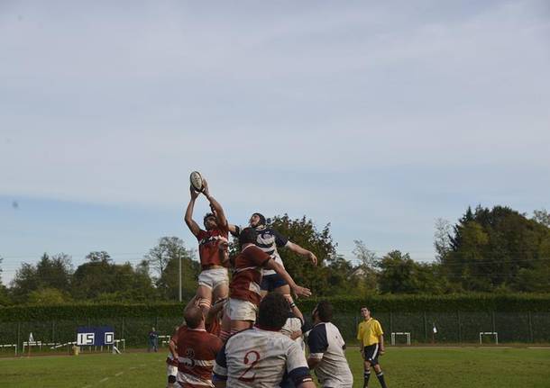 stadio delle “Azalee” di Gallarate.  Rugby Varese, e una delle ultime nate – i padroni di casa del Malpensa Rugby –