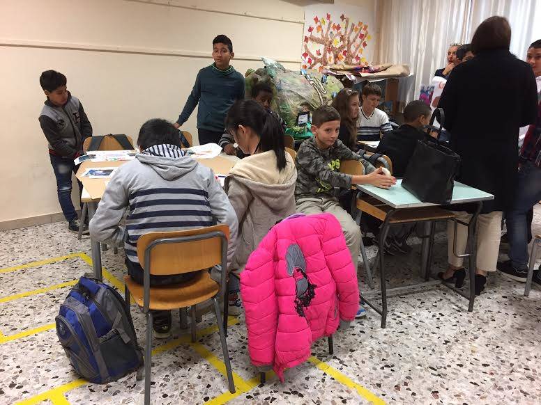 Classe di prima alfabetizzazione