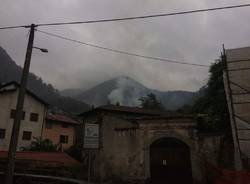 Incendio a Cittiglio: sei persone evacuate