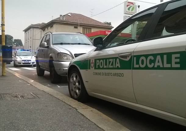 incidente corso XX settembre Busto Arsizio