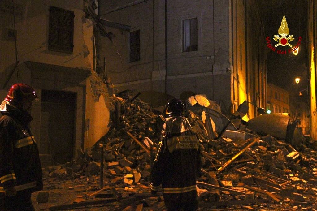 La notte del terremoto a Camerino