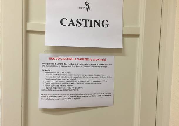 Casting suspiria