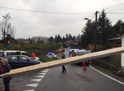 Incidente passaggio a livello Crenna Gallarate 23 novembre 2016