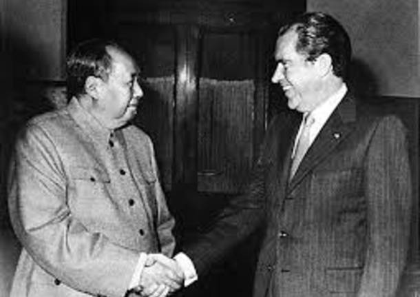 incontro tra nixon e mao