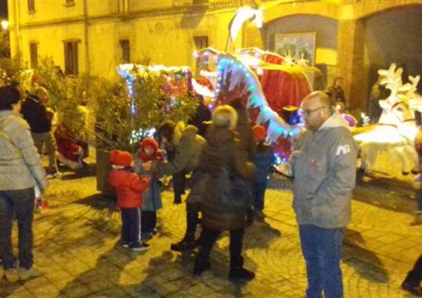 Arriva la slitta di Babbo Natale