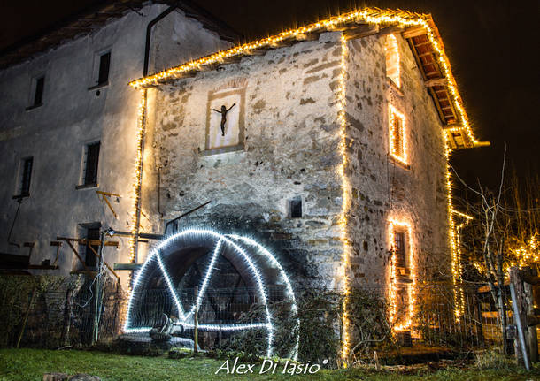 I Mulini illuminati per Natale