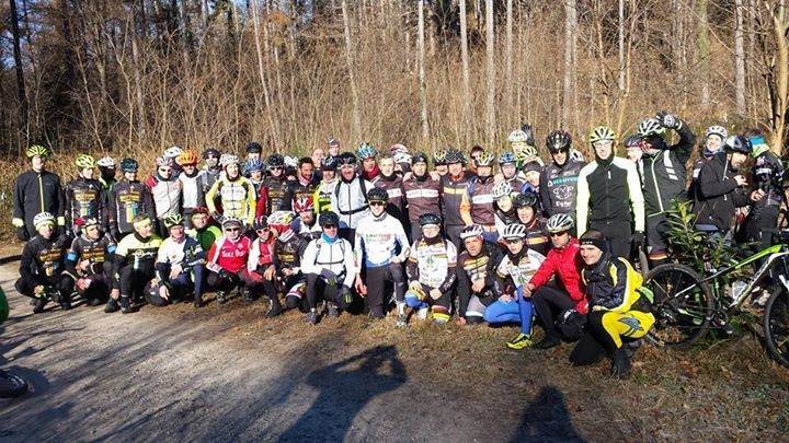 Auguri di Natale in mountain bike